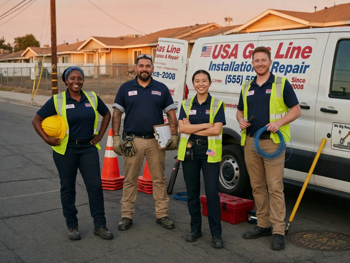 Gas Line Installation company in Mapleton, ND